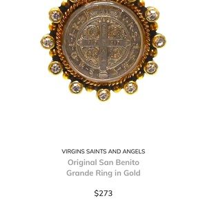 Virgin saints and angels ring size 7